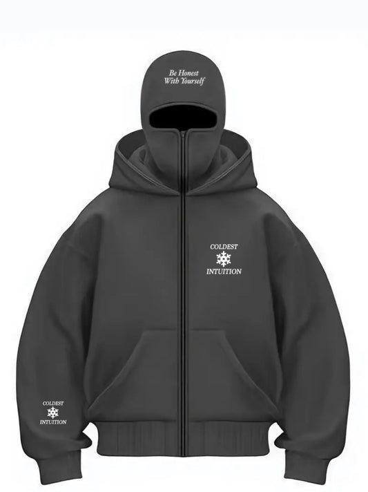 ColdestIntuition B-45 ❄️ Full Zip Hoodie